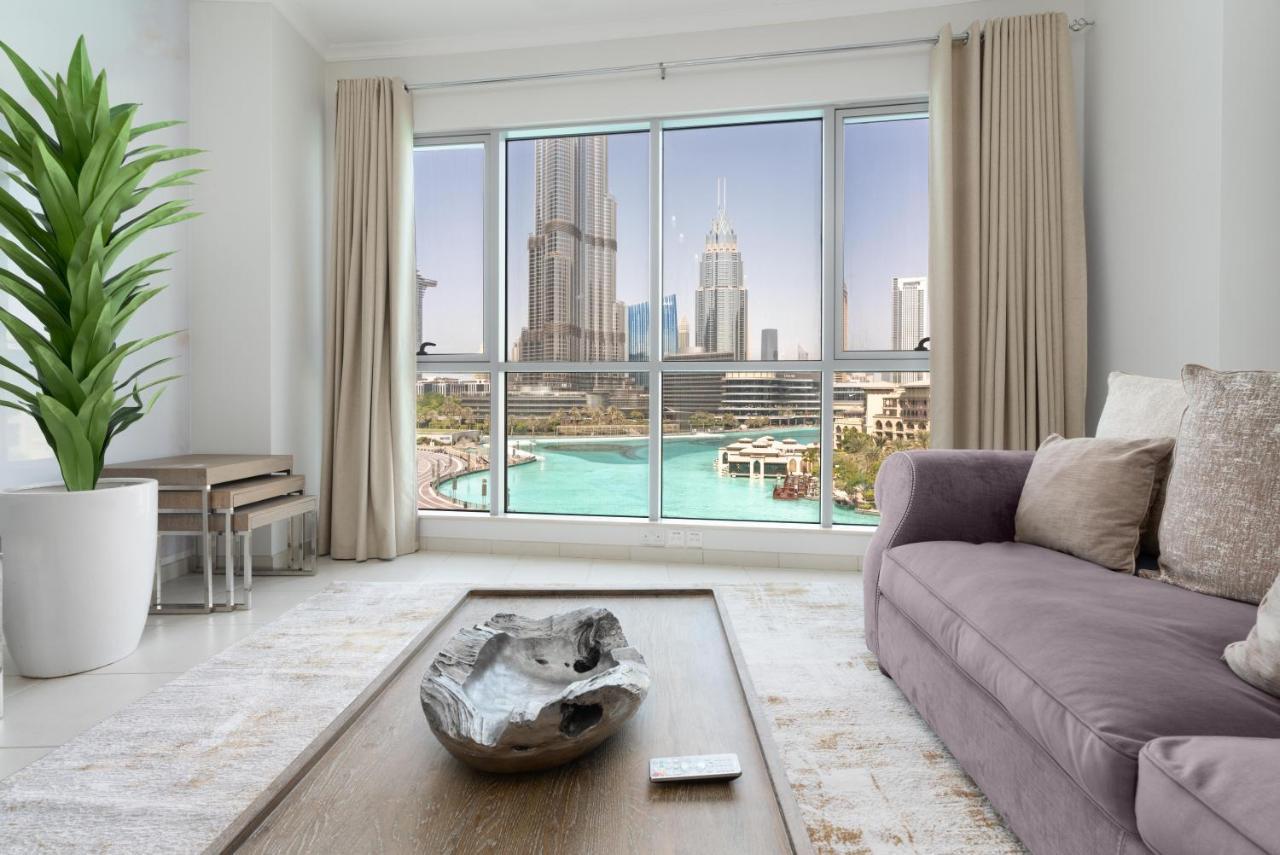 King 2 Bedroom With Burj Khalifa & Fountain View Apartment